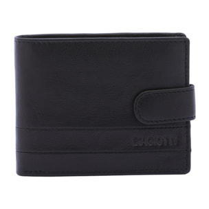 Portafoglio  da uomo In Vera pelle Made in Italy 9,5x12x2,5 cm