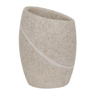 Gobelet Polyrésine MALUA Beige MSV