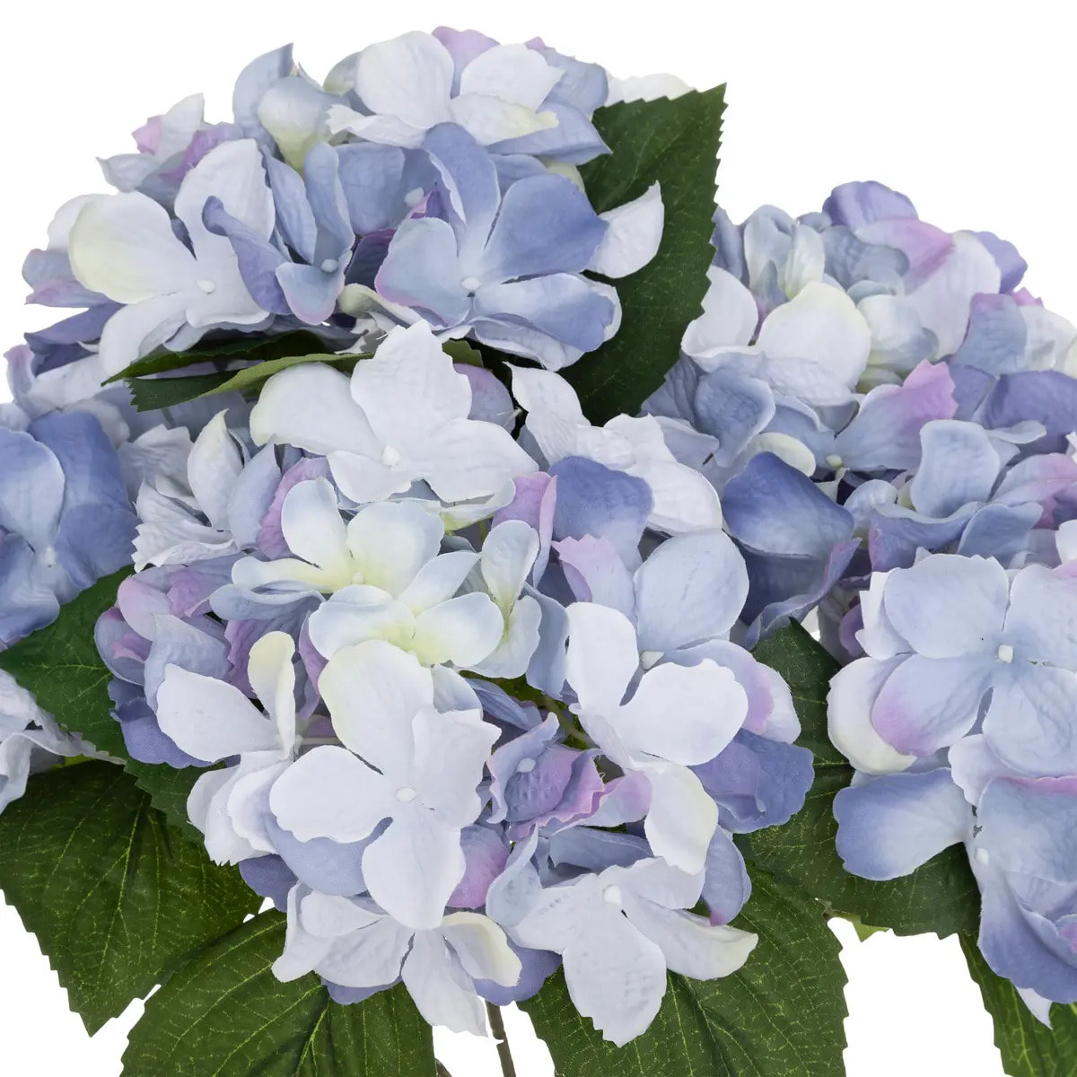 Bouquet hortensias artificiels H42cm