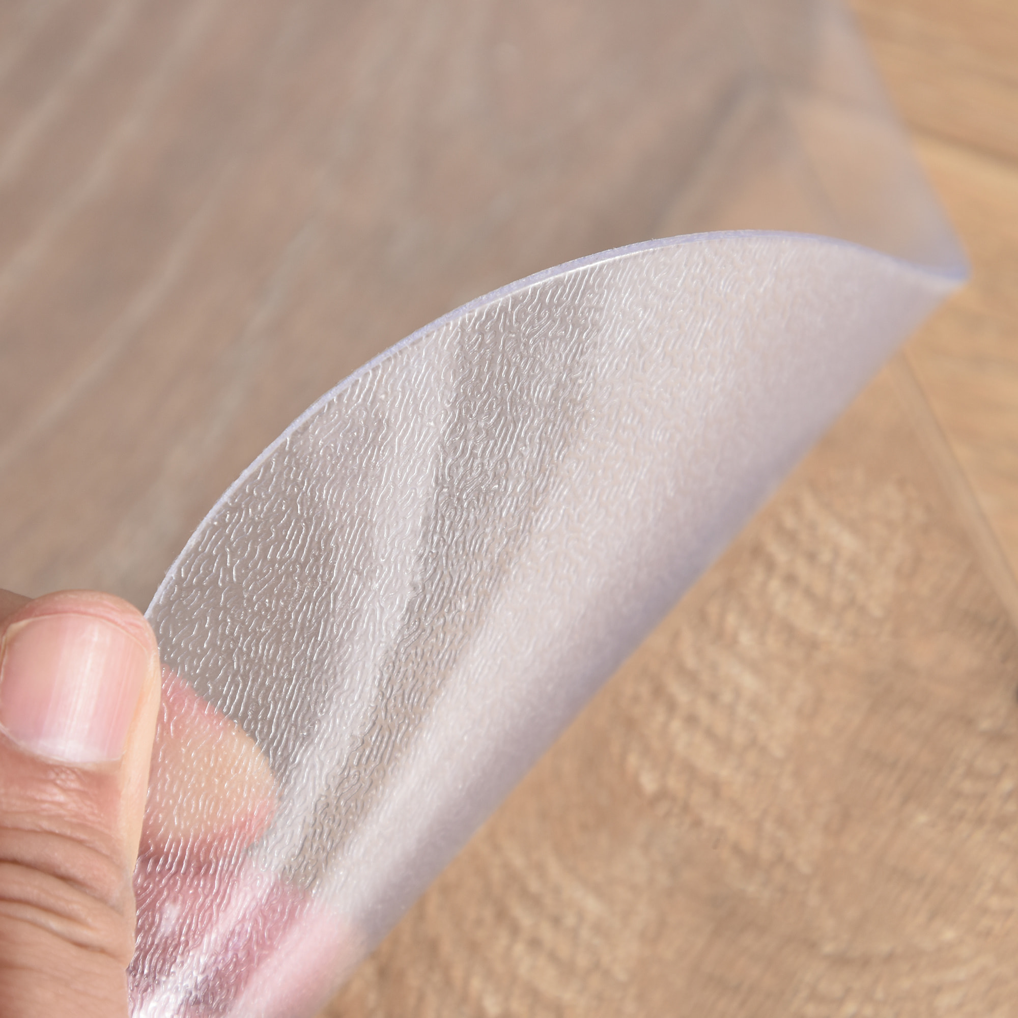 Conjunto de Oficina Incluye 1 Silla de Masaje Reclinable con 6 Puntos de Masaje y Función de Calefacción 66x76x112-120 cm y 1 Alfombra Protectora de Suelo 90x120 cm Gris y Transparente