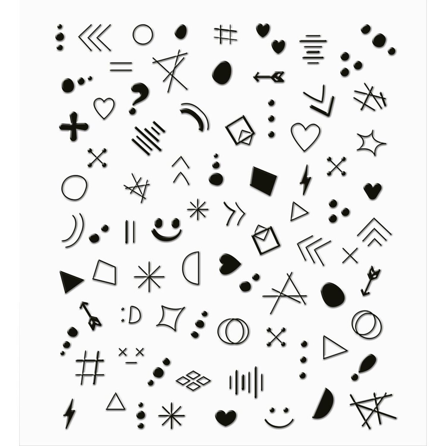 Get Your Ink On Nail - Sticker Ongles x80