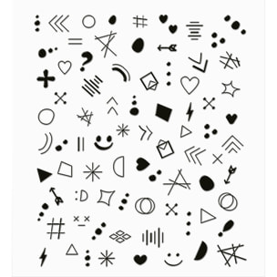 Get Your Ink On Nail - Sticker Ongles x80