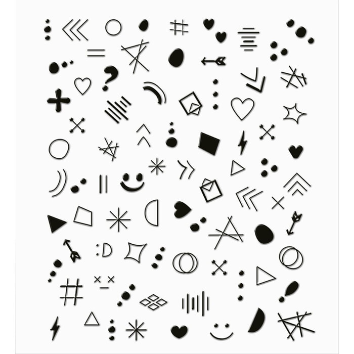 Get Your Ink On Nail - Sticker Ongles x80