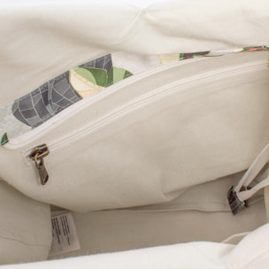 Beregazzo Bolso shopper Mujer. Fabricado en tejido suave tintes naturales