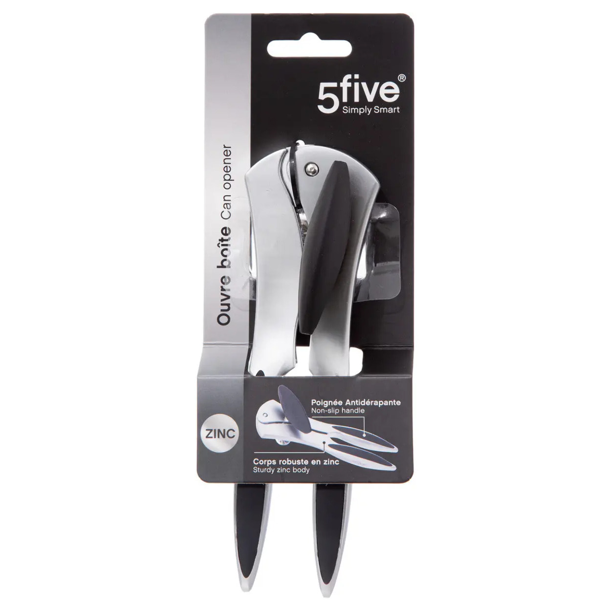 Ouvre boîte zinc "Silver Pro"