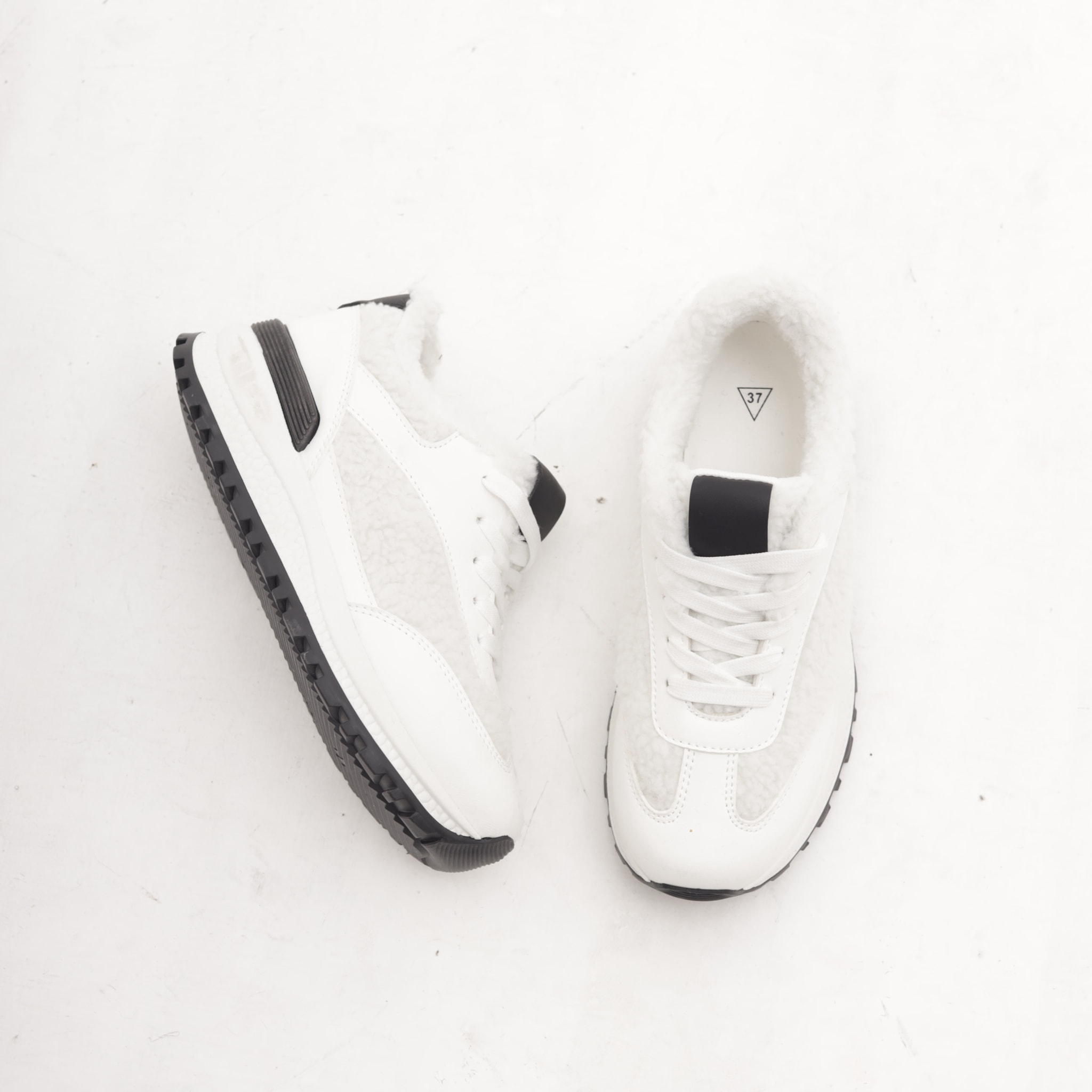 SNEAKERS RUNNING FUR BIANCO