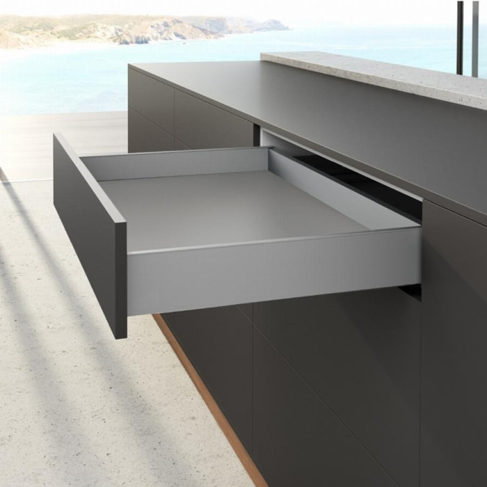 Profil Avantech You L.500 x H.187 mm HETTICH Gris set - 9255267