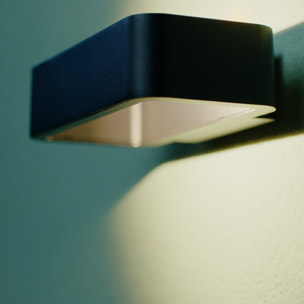 FORLIGHT Aplique Ip54 Wilow Led 6,9W 3000K Negro 257Lm