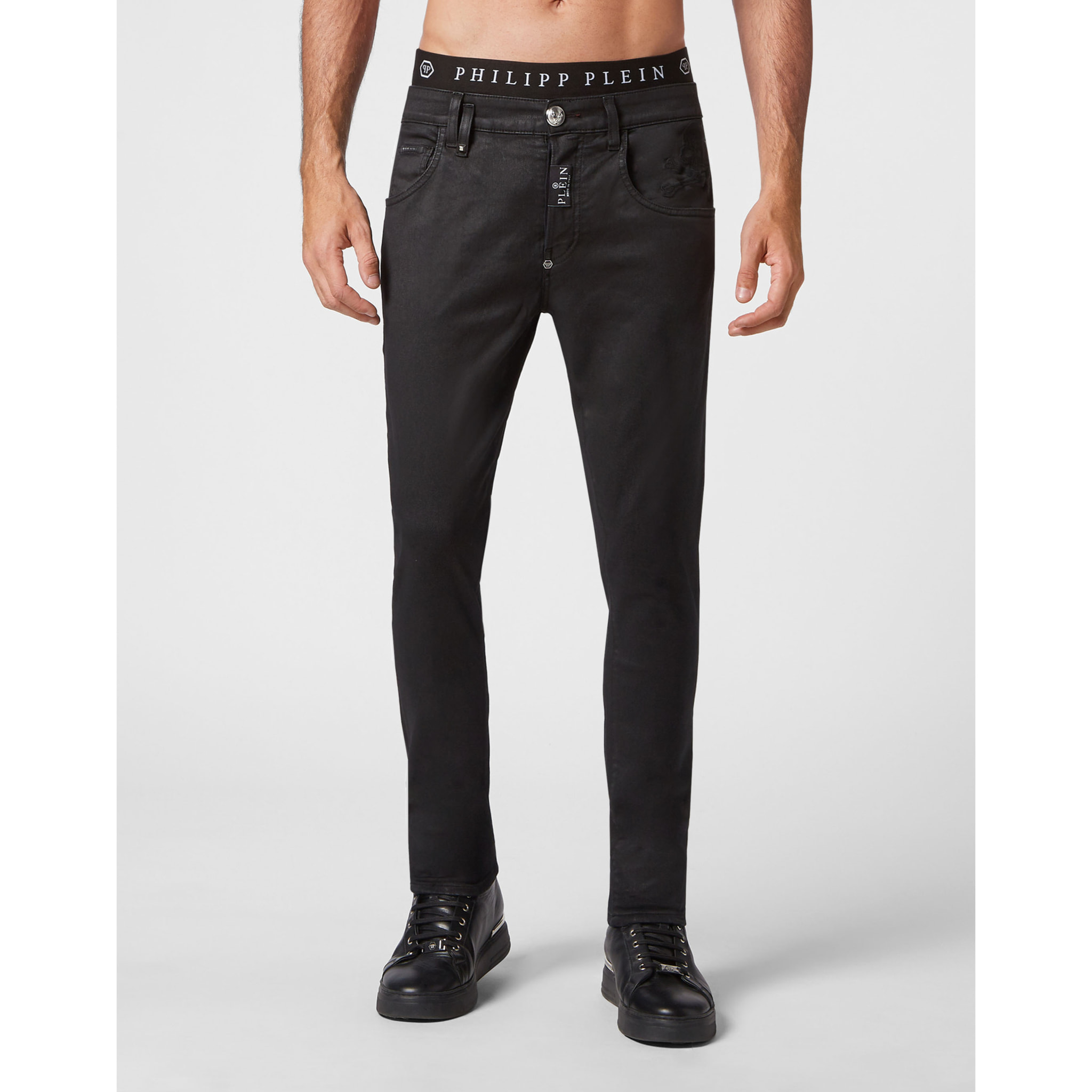 PHILIPP PLEIN Jeans taglio Skinny SKULL