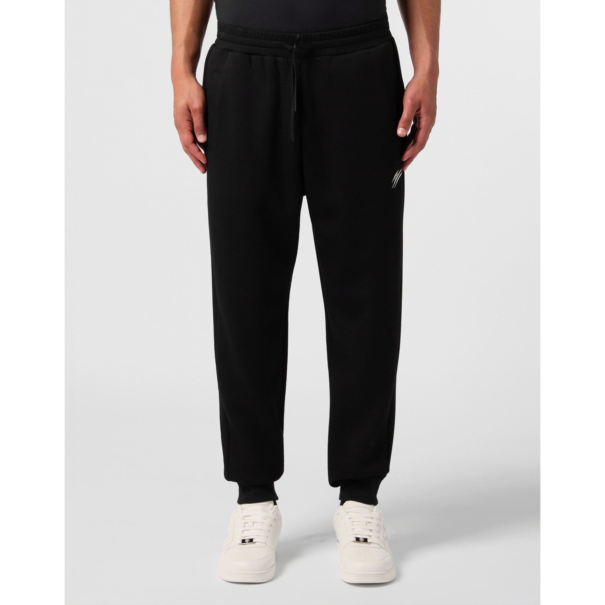PLEIN SPORT Jogger Pants Chrome Scratch