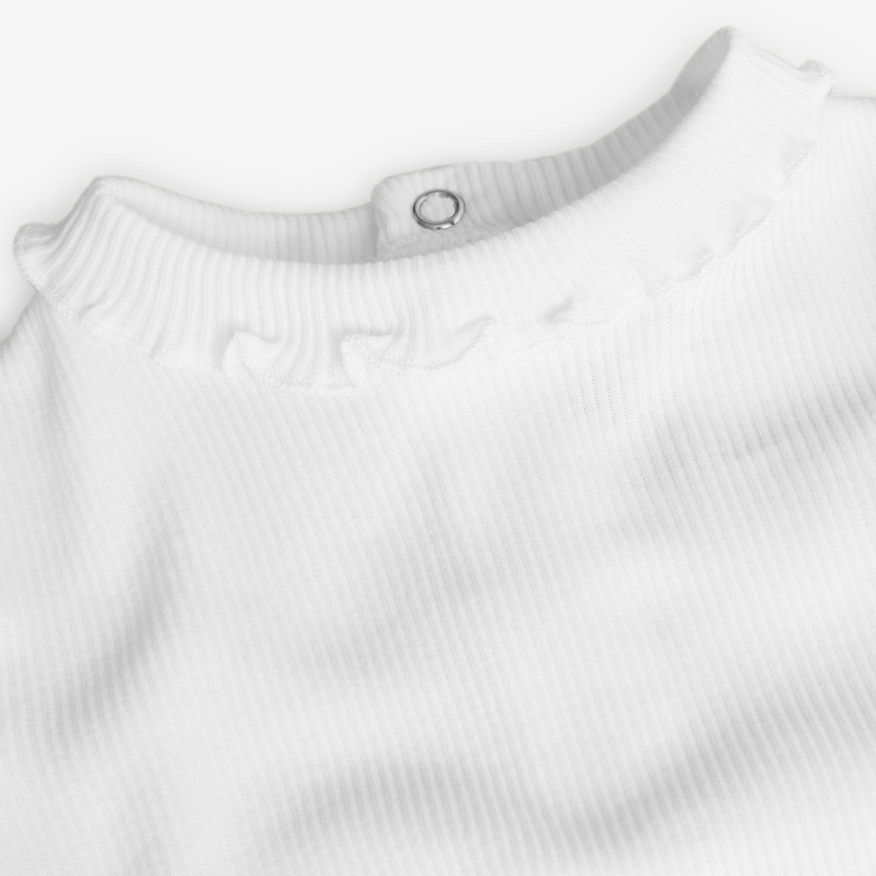 Camiseta punto canalé de bebé -BCI