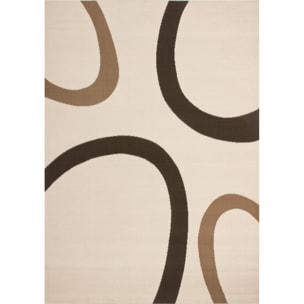 Tapis salon et chambre tissé motif rond FIHA
