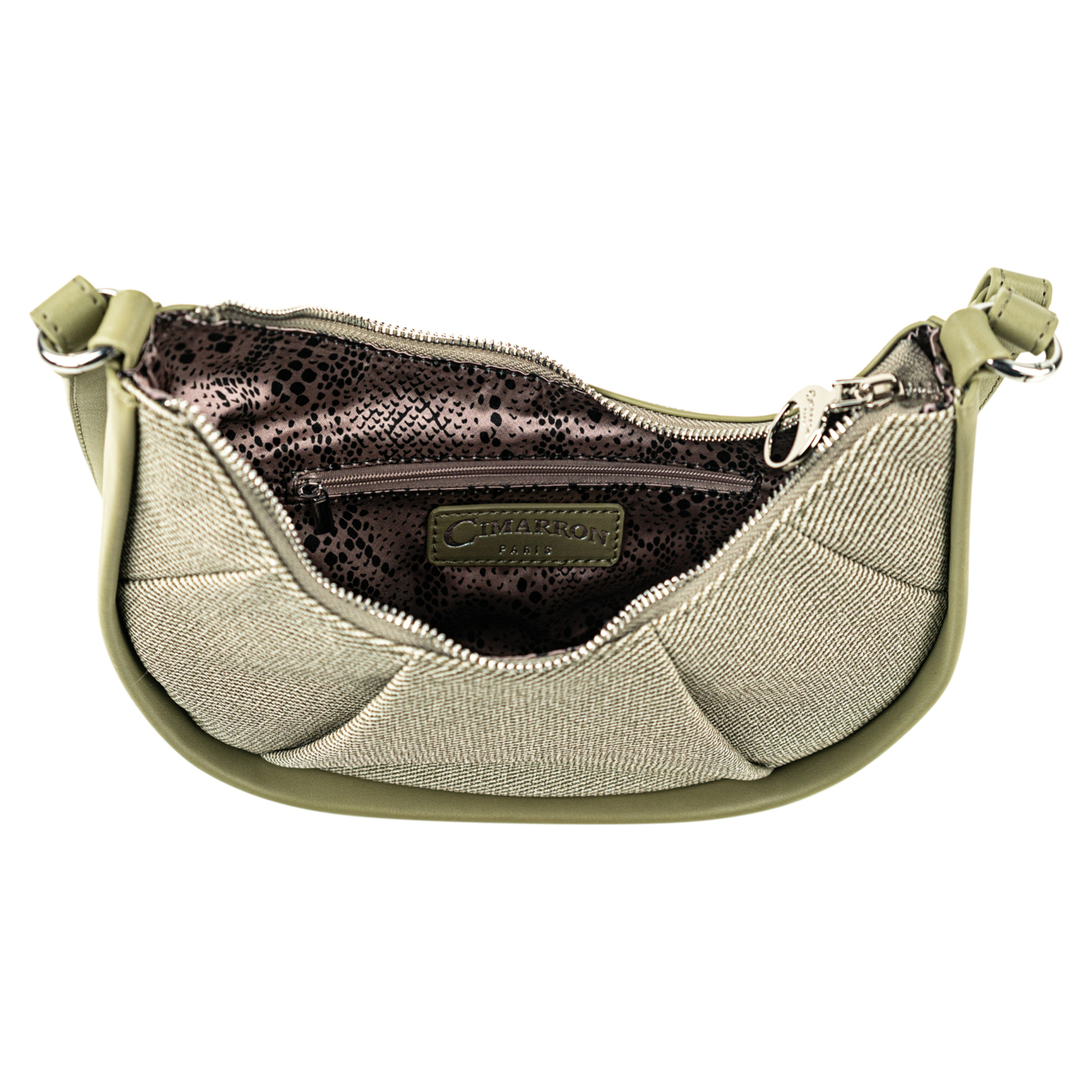 Bolso Bandolera Mujer Veg/Pu Cimarron Abigail Kaki