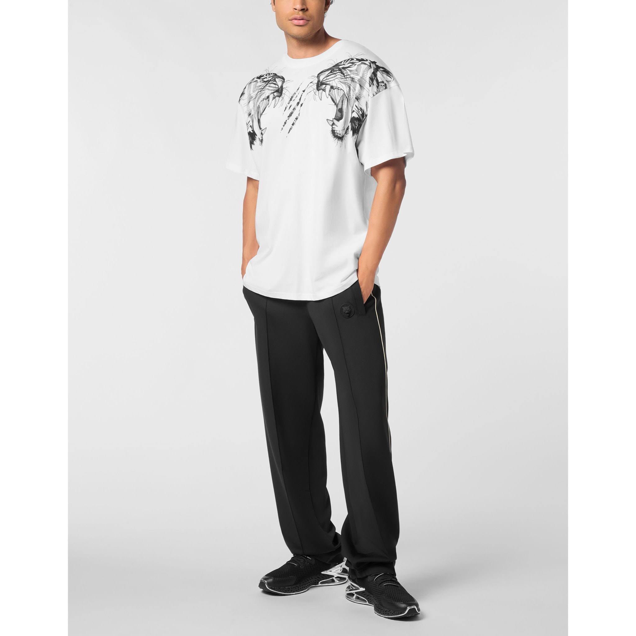 PLEIN SPORT T-Shirt Round Neck TIGER