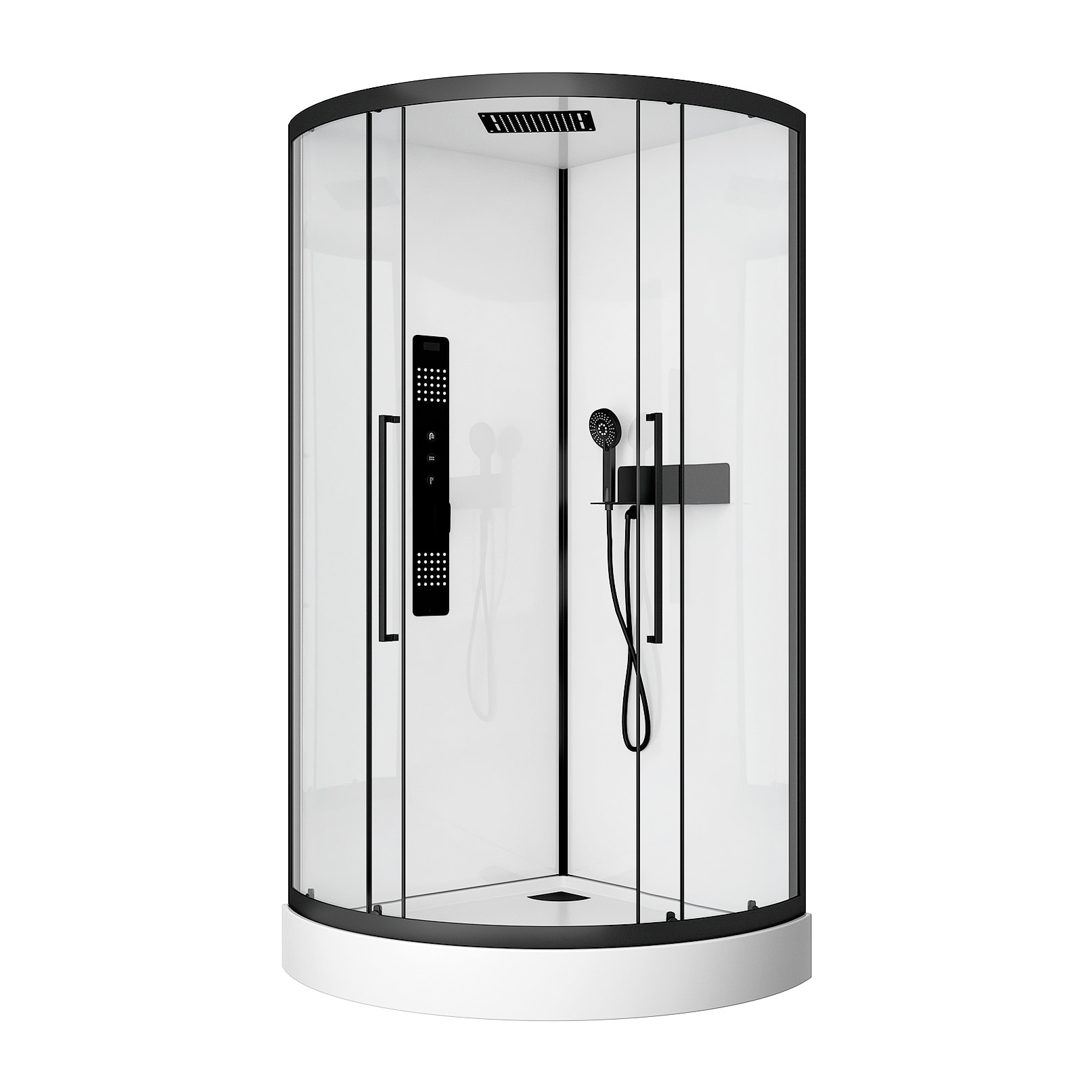Cabine de douche 1/4 de cercle ROND - 90x90x217cm - FACTORY 2 ROUND