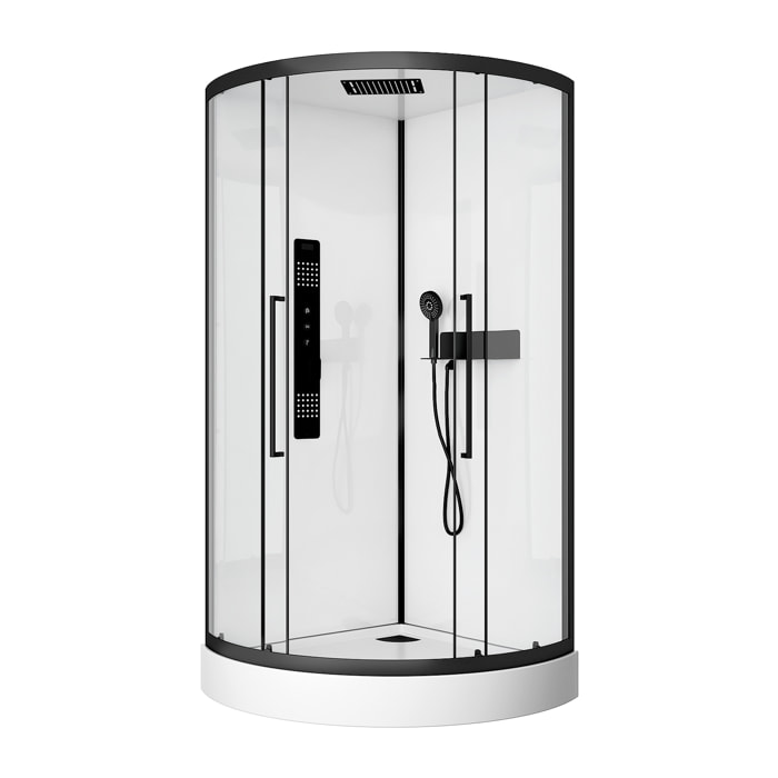 Cabine de douche 1/4 de cercle ROND - 90x90x217cm - FACTORY 2 ROUND