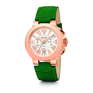 Reloj Folli Follie WF13R002SES Mujer Analogico Cuarzo con Correa de Cuero