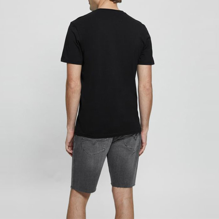 T-shirt - imprimé - coton - noir