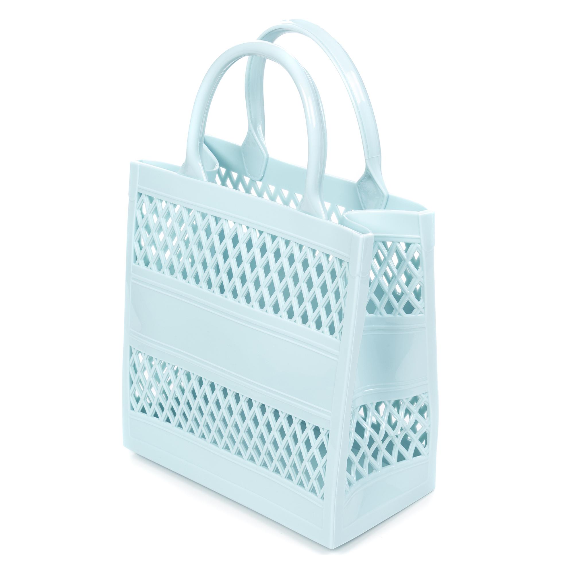 Borsa shopper a cestino in silicone rigido Villalba