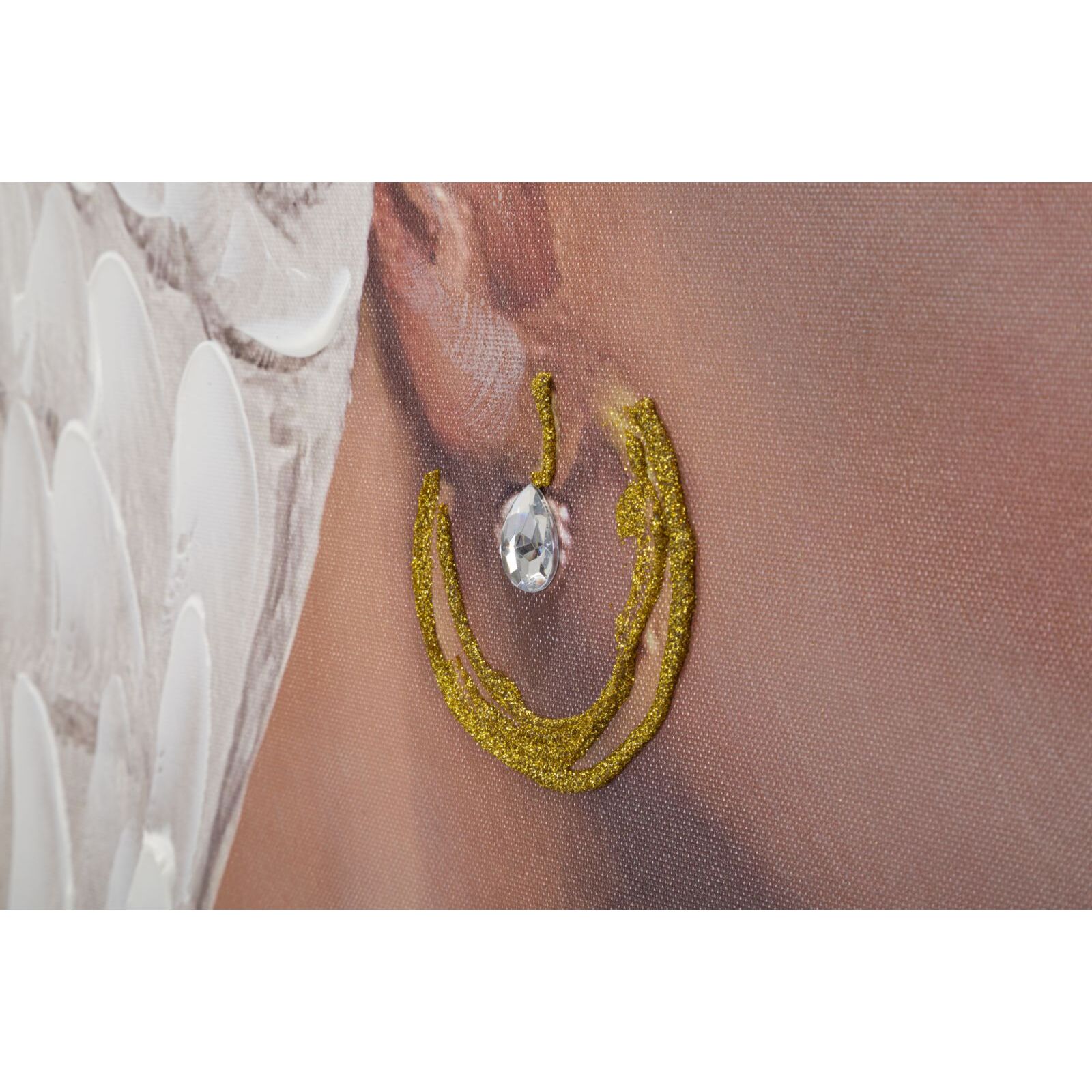 DIPINTO SU TELA KLOE VERTICALE CM 90X3X120