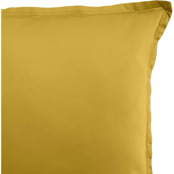 Paire de Taies D'oreiller 1pcs 100% Satin De Coton 105 Fils Bronze