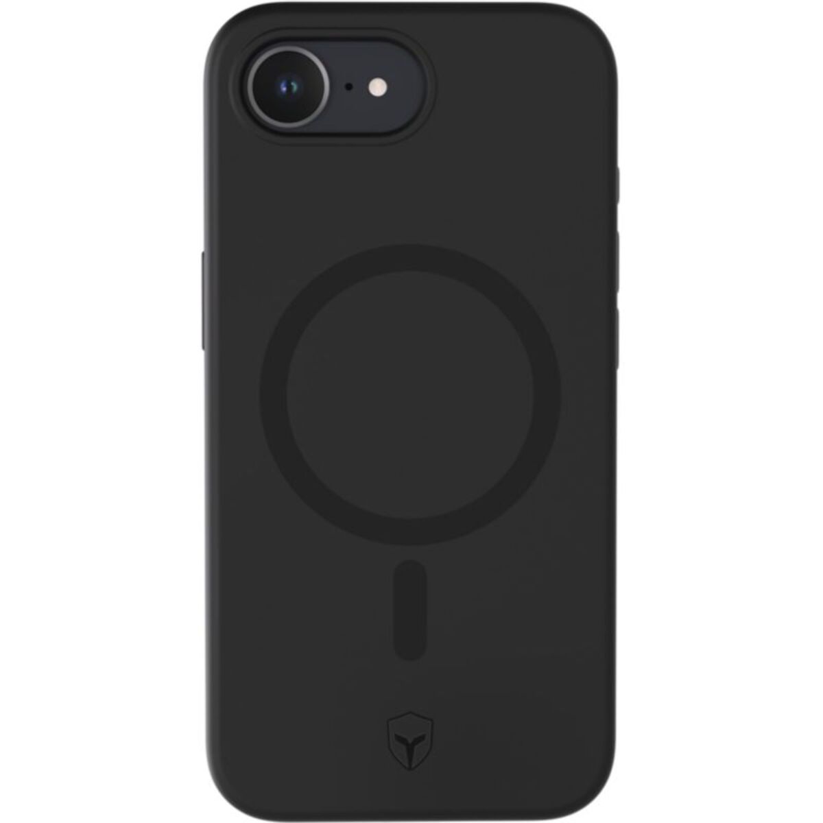 Coque FORCE CASE iPhone 16e silicone Noire