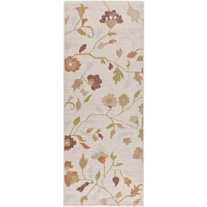 TAMARIS Alfombra motivos florales de pelo corto multicolor, varias medidas disponibles.