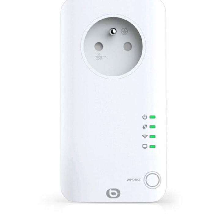 Répéteur ESSENTIELB Easy Wifi - 300 Avec prise