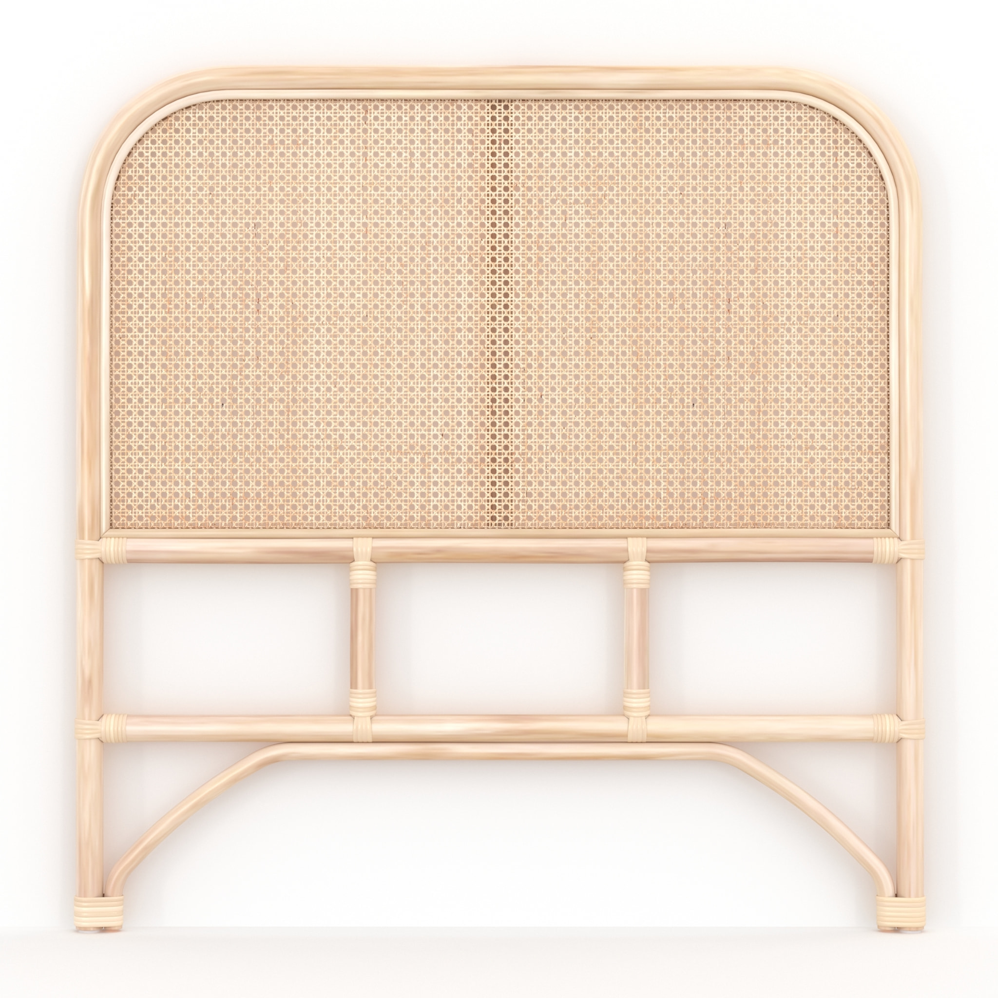 Tête de lit en rotin et cannage 90 cm - Grace