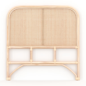 Tête de lit en rotin et cannage 90 cm - Grace
