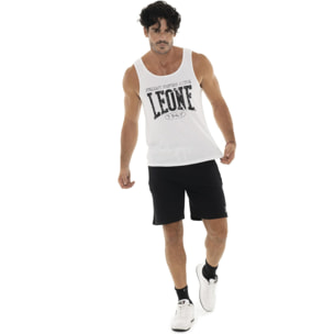 Camiseta de tirantes de algodón elástico para hombre Leone Boxing Legend