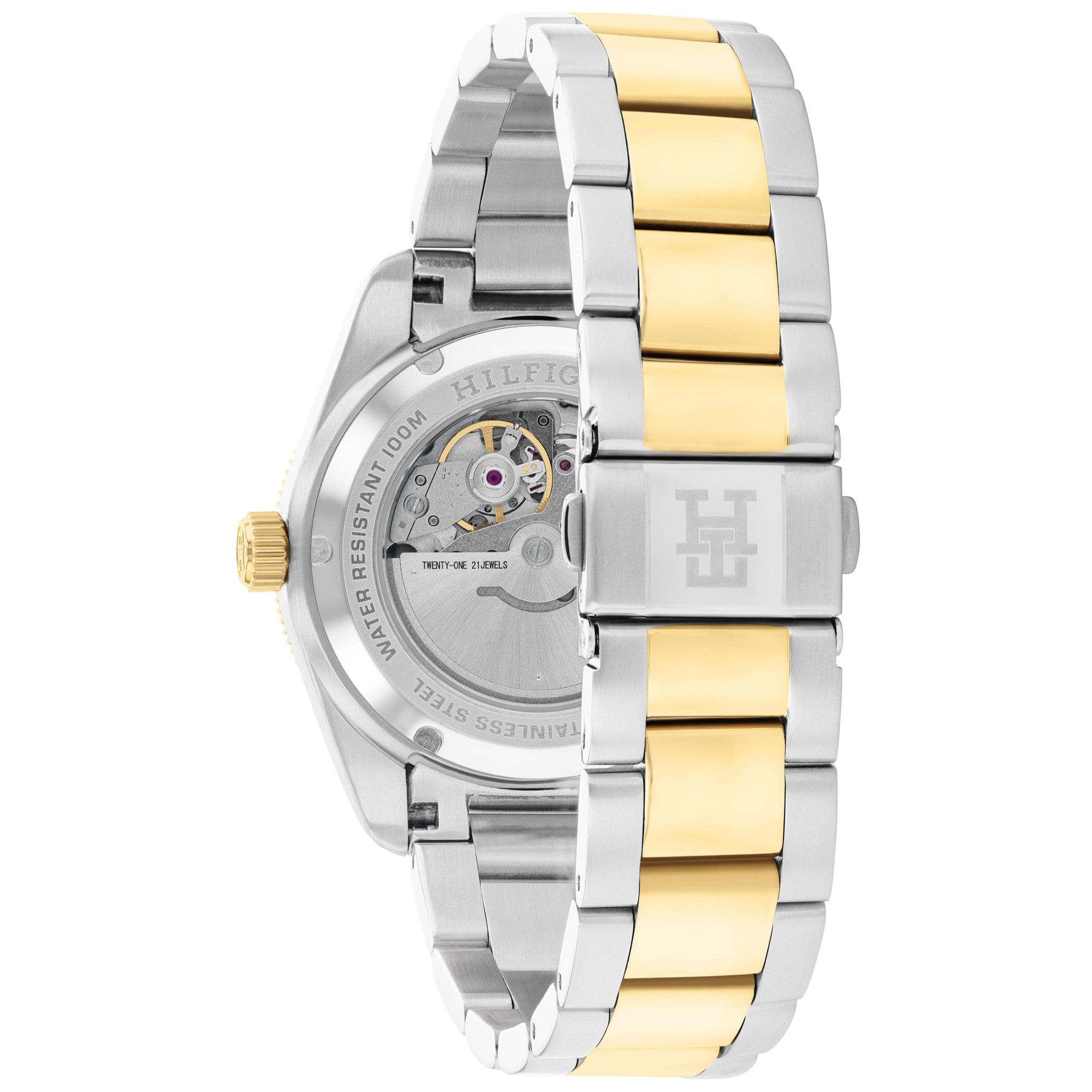 Reloj Tommy Hilfiger 1710552 Hombre Analogico Automatico con Correa de Acero inoxidable