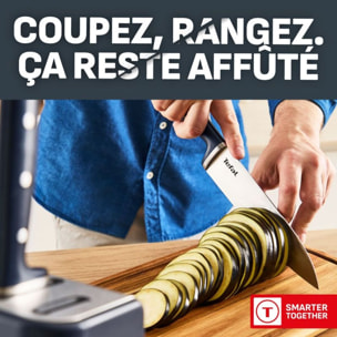 Bloc couteaux TEFAL EverSharp Pro 5 pcs aiguiseur integré