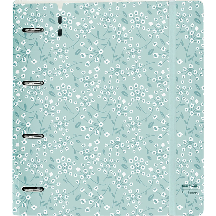 Carpeblock pp foam 4 ani 35mm c/recambio safta "light blue flowers"