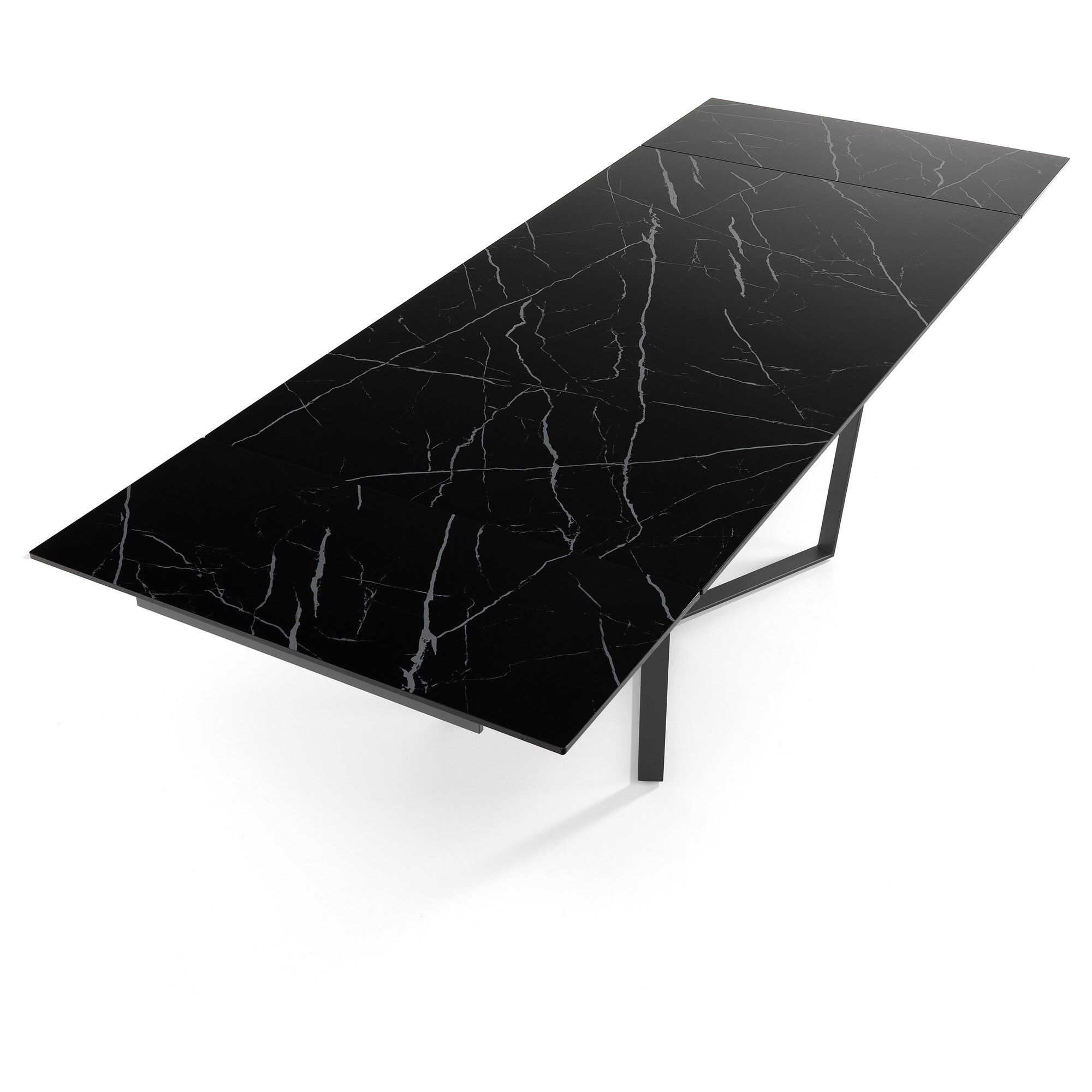 Tomasucci Table extensible SPINNE MARBRE NOIR