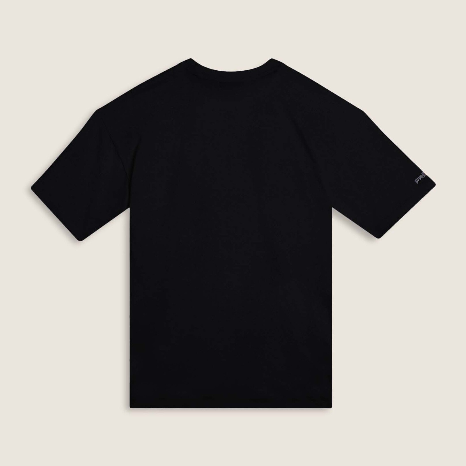 T-shirt regular con stampe lucide e dettagli tono su tono