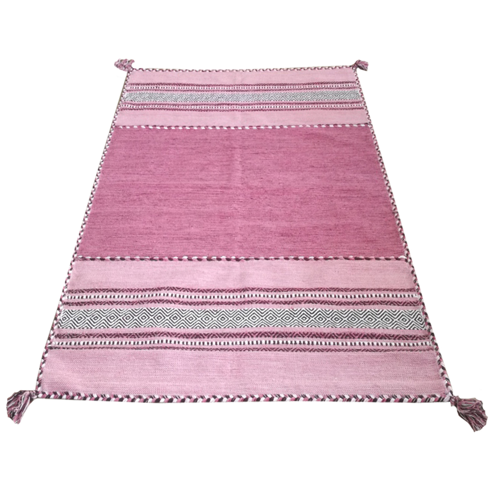 Tappeto Kilim Rosa