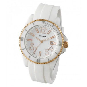 Reloj Time Force TF4186L11 Mujer Analogico Cuarzo con Correa de Caucho