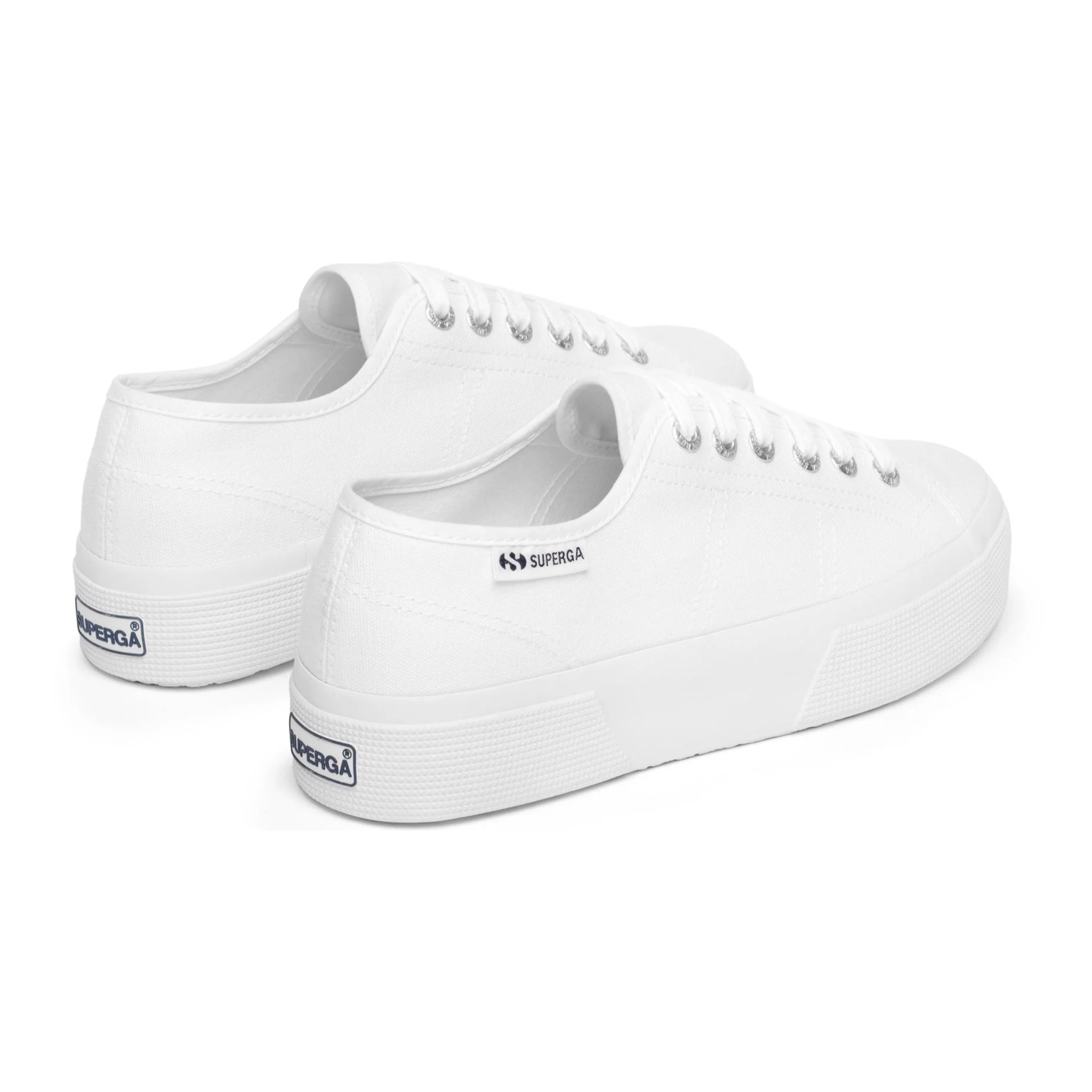 Superga - Zapatos de mujer Unisex Blanco - 3740 Platform Leggera