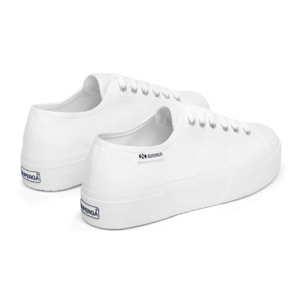 Superga - Zapatos de mujer Unisex Blanco - 3740 Platform Leggera