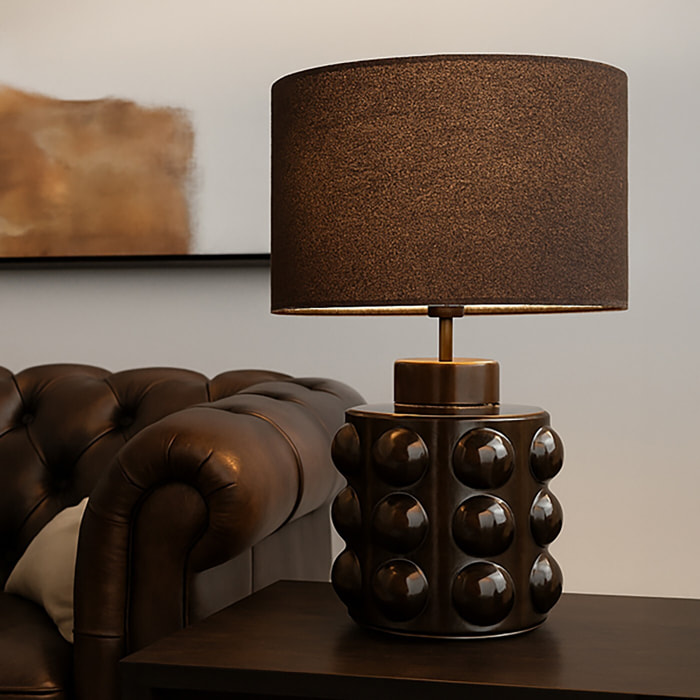Lampe Calamaro marron Kare Design