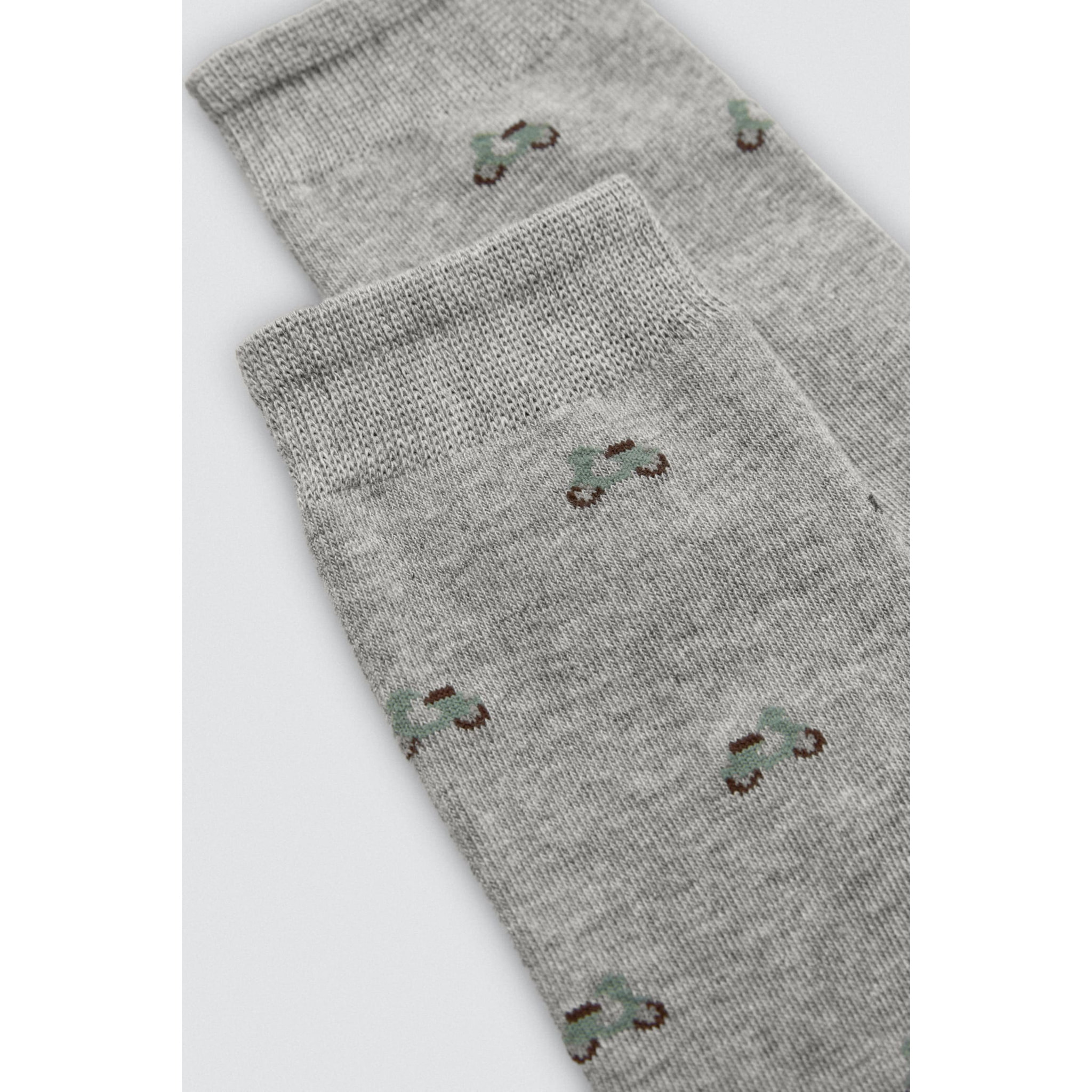 Confezione da 3 calzini alti stampati