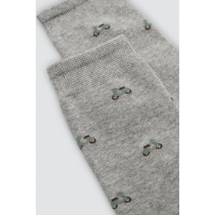 Confezione da 3 calzini alti stampati