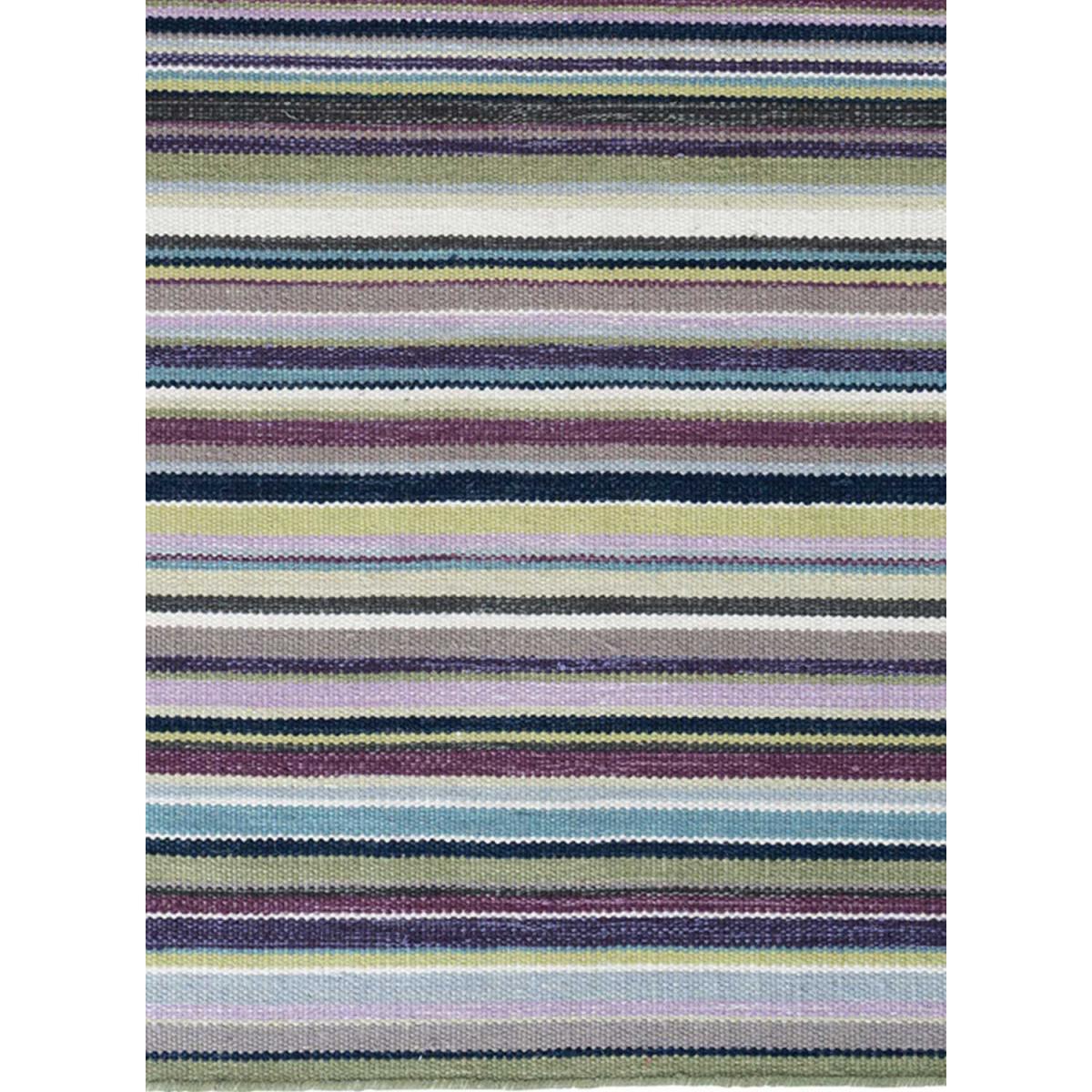 Tapis kilim fait main en laine motif géométrique
