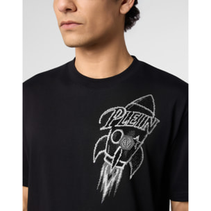 PHILIPP PLEIN Camiseta de cuello redondo y manga corta