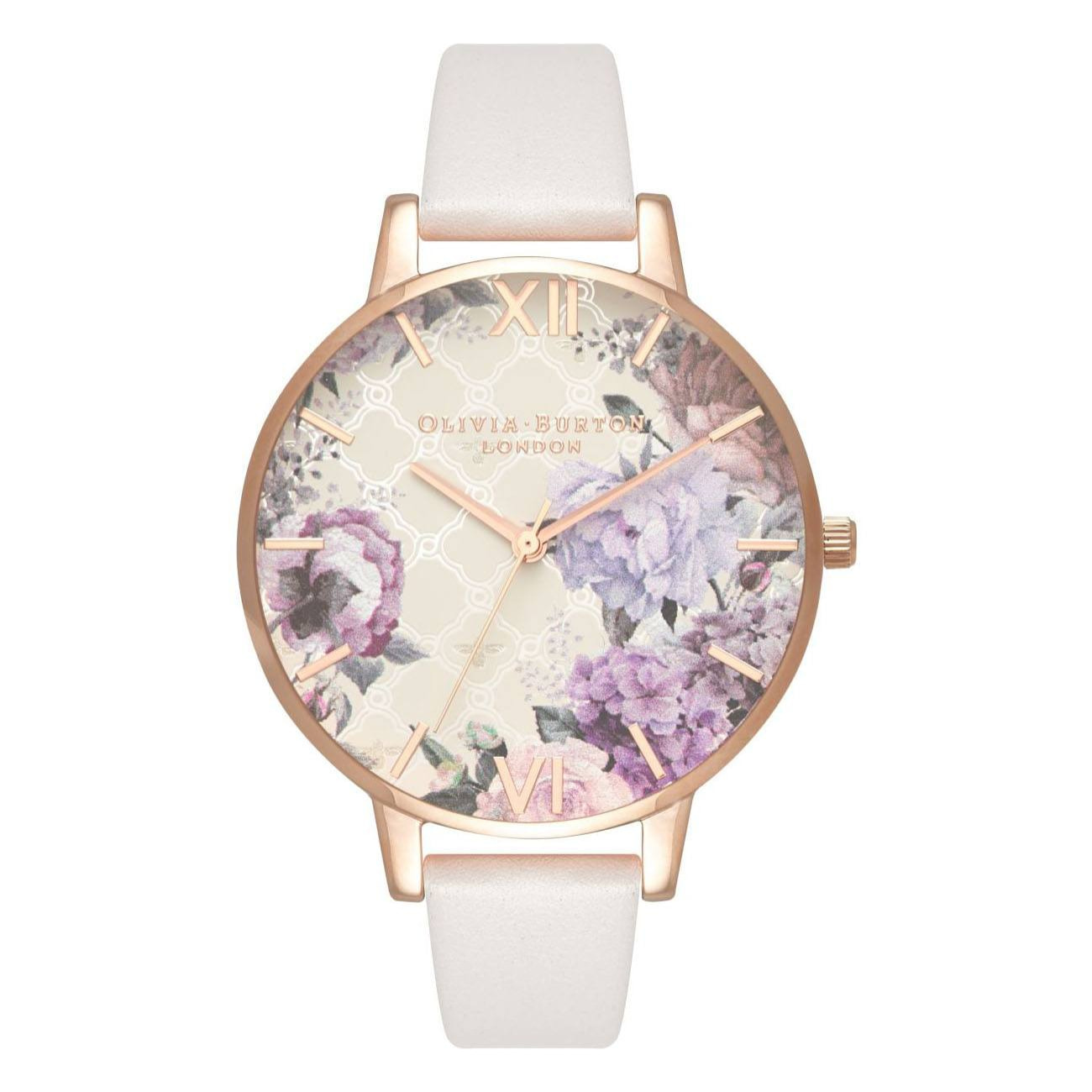 Reloj Olivia Burton OB16EG97 Mujer Analogico Cuarzo con Correa de Piel sintetica