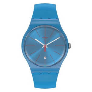 Reloj Swatch SUOS401 Unisex Analogico Cuarzo con Correa de Plastico