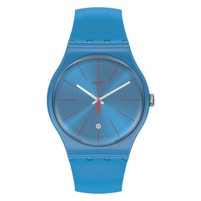 Reloj Swatch SUOS401 Unisex Analogico Cuarzo con Correa de Plastico