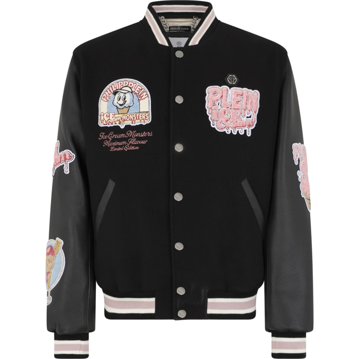 PHILIPP PLEIN College Bomber Ice Cream Monsters
