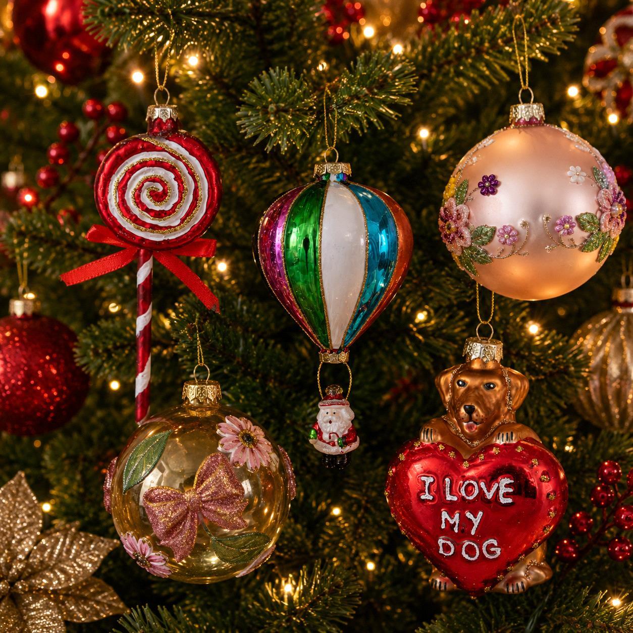 Dec.candy cane con fiocco - Pezzi 12 - ROSSO - Bianchi Dino SpA